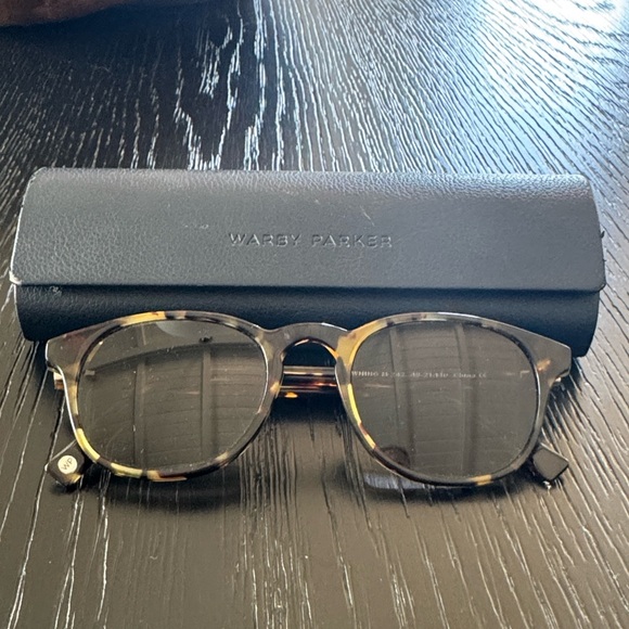 Warby Parker Tortoise Frame Glasses - Picture 1 of 4